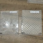 Lot Of 6 Embossing Folders Darice  Sizzix  halloween  Winter  Circles  Scrolls 
