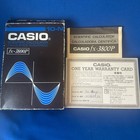 Casio Fx-3800p Programmable Scientific Calculator Vintage Japan With Case