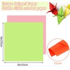 Origami Paper 6 Inch 300 Sheets  20 Vibrant Colors  Diy Craft  Multicolor