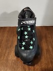 Vintage Riedell Carrera Speed Roller Skates 105b  2 Size 7 Black -free Shipping 