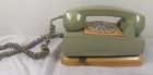 Vintage Gte Automatic Electric Starlite Green Rotary Wall Phone Telephone As Is