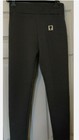 Women Thermal Stretch Fleece Lined Thick  Winter Warm Pants Gray Leggings Medium