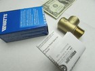 New Watts 3 4  Npt Lead Free Brass Poppet Pressure Relief Valve 125 Psi Lf53-125