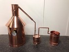 10 Gal Copper Moonshine Still With Thumper worm 100  Guarantee Complete Setup  