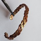 Rare Ancient Celtic Engraved Bronze Bracelet Circa 1500-1000 Bc