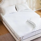 Dumos Home Comfy Memory Foam Mattress Topper W removable Cover   Elastic Straps