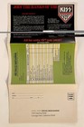 Kiss      peter Criss      solo Album Order Form Insert      1978 Kiss Army      aucoin
