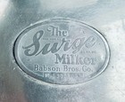 Vintage The Surge Miller Babson Bros Co  With Pulsator And Lid Untested