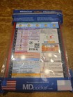 Whitecoat Clipboard Red Nursing Edition Bi Fold Aluminum 8 5 X 11