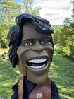 Vintage 19    Gemmy Shoutin James Brown Singing I Feel Good Dancing Animated Works