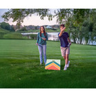 Led Bean Bag Toss Cornhole Set Solid Wood 2  X 4  W  Bags Outdoor Game Night