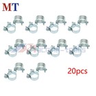 20 Pack 3 8 Inch High Quality Fuel Injection Hose Clamp Auto Fuel Clamps