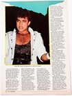 Queensryche Geoff Tate Interview-vtg 1985 Magazine 3pg Article   Poster Clipping