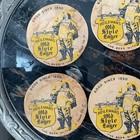 6 1934 Heileman s Old Style Lager Beer Coaster  good Since 1850  - La Crosse Wis