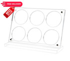 Poker Chip Display Case Casino Stand Holder Clear Acrylic Box