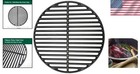 13-inch Cast Iron Grill Grate For Big Green Egg - Ultimate Cooking Surface