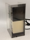 Vintage Miller Lite Beer Cube Clock With Light 9  A Fine Pilsner Beer   Works  