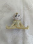 Vtg Yellow Pixie Elf Sitting Ceramic Christmas Figurine Japan 1950 s