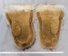 Vintage Inuit Fur Mittens Aitqatik Alaskan Native Hand Stitched Arctic Gloves