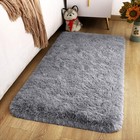 Merelax Soft Modern Indoor Shaggy Area Rug For Bedroom Livingroom Dorm Kids R   