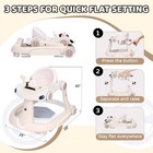 5 In 1 Baby Walker With Wheels   Rocking music For 6-18 Months Boys Girls Infant