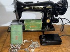 Centennial Edition Singer Sewing Machine Model 15-91  Collector  Blue Badge