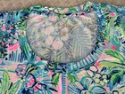2025 Disney Parks Lilly Pulitzer Loves Cinderella Strech T-shirt Top Size L Nwot
