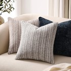 Throw Pillow Covers Set Of 2 18x18 Inch Textured Boucle Pillow Covers  Soft S   