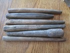 6 Antique Hand Hewn Wooden Barn Beam Pegs Dowels From Historic Lisbon Nh Site