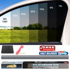 5  15  25  35  Vlt Uncut Window 20  X 10ft Roll Tint Film Car Office Commercial