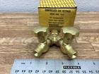 Valved  y  Compressed Gas Fitting  Y Connection