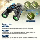 Military Zoom 180x100 Powerful Binoculars Day low Night Optics Outdoor Hunting