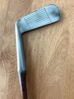 Antique Hickory Wood Shaft Lochian Uk Made Blade Putter Golf Club