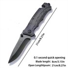 8 5    Tactical Spring Assisted Open Blade Folding Pocket Knife Hunting Knife