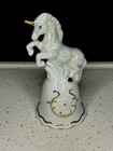 Vintage Rare White Unicorn 7 Inches Tall Porcelain Figurine Arts Collectible
