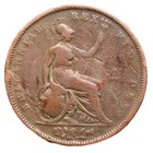 Great Britain Penny 1826 George Iv  17 94g  Km 693 101-m