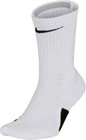 New Nike Elite Basketball Crew Socks White black Men s Large 8-12   Sx7622-100