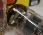 Rare Match Pair E88cc Mullard -  valvo Red  Gold Pin  Maxi-pre   Nos  Bn4140