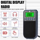 Pocket Am Fm Radio Auto-search Noaa Emergency Receiver Battery Operated Portable