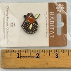 Habitat Skateboards Charley Harper Deer Fawn Enamel Collector Pin On Card