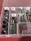 Lot Of 3 8    Drive Metric Sockets  Multiple Mixed Sets