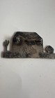 Hecho En Mexico Sterling Silver House Brooch Handmade Signed Mexican Style