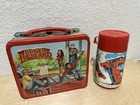 Vintage 1980 Aladdin The Dukes Of Hazzard Metal Lunchbox - With Thermos