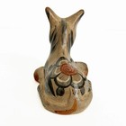 Vintage Tonala Pottery Hand-painted Donkey Mexican Folk Art Signed Solis