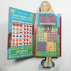 26 Girl Under Cover - Small 25 Cent Cigarette Punch Board - Pinup