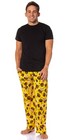 Disney Men s Winnie The Pooh And Friends Jack-o-lantern Lounge Pajama Pants