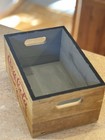 Coca-cola Wooden Crate Box Small Storage  Decorative Wood  9 5  X 6 5  X 4 5 