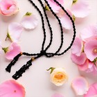 Extra Super Large Fish-netted Crystal Cage Holders Black Necklace  Adjustable   