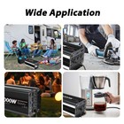 Power Inverter 12v 24v-110v 5000w 8000w 10000w 50 60hz Pure Sine Wave 4ac Remote