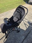 Biusikan Single Folding Baby Stroller  Black  Canopy hood   Cup Holder